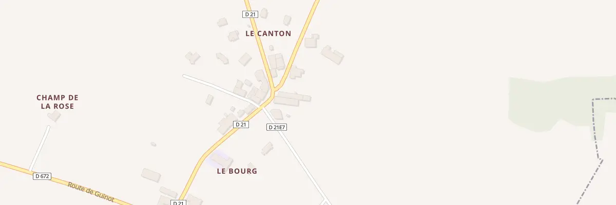 Plan du 32 Le Bourg à Soussac