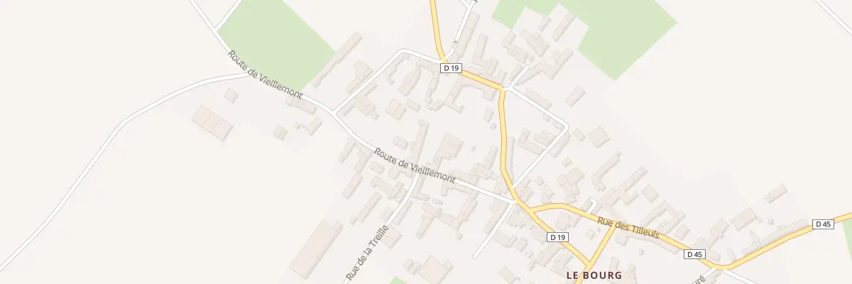 Plan du 8 Rte de Vieillemont à Craon