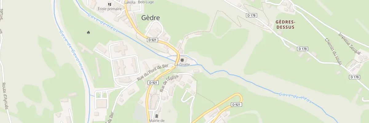 Plan du 27 Rte des Trois Cirques à Gavarnie-Gèdre