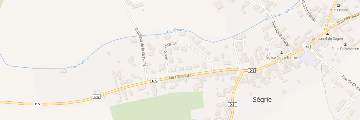 Plan du 4 Rue de la Groie à Ségrie