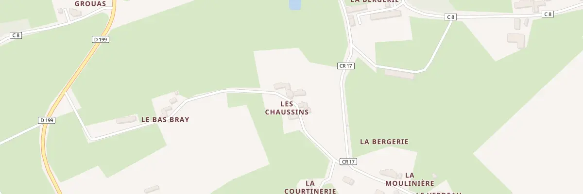 Plan du 4 Les Chaussins à Cures