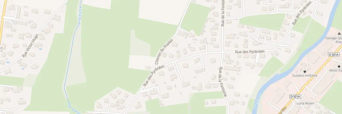 Plan du 36B Rue des Pyrénées à Juillan