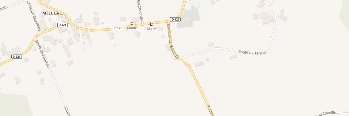 Plan du 88 Le Bourg-Ouest à Gours