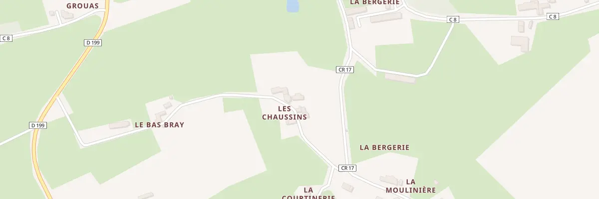 Plan du 3 Les Chaussins à Cures