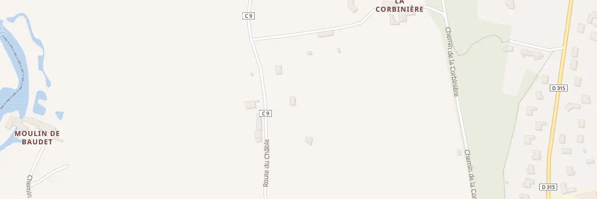 Plan du 430 Rte du Châble à Héloup