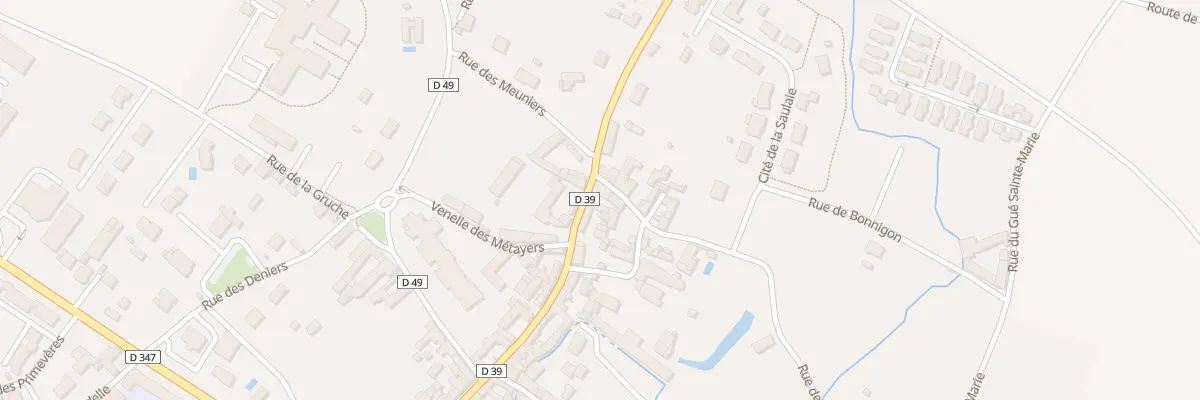 Plan du 26 Av d’Aumetz aux Trois-Moutiers