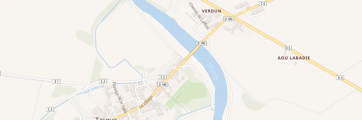 Plan du 6 Qua Le Village à Tasque