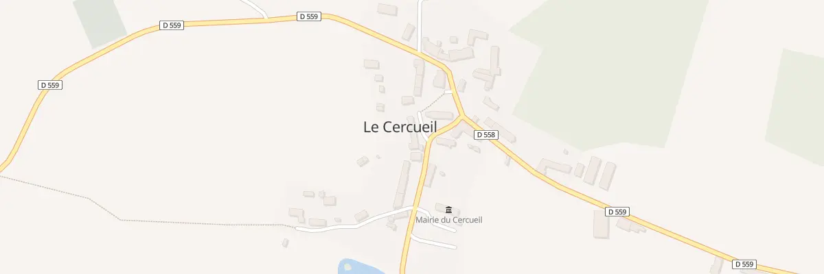 Plan du 5 Le Bourg au Cercueil