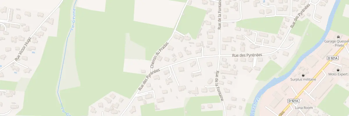 Plan du 36 Rue des Pyrénées à Juillan