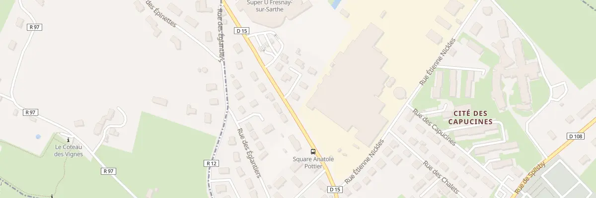 Plan du 32 Rue de L Abbe Lelievre à Fresnay-sur-Sarthe
