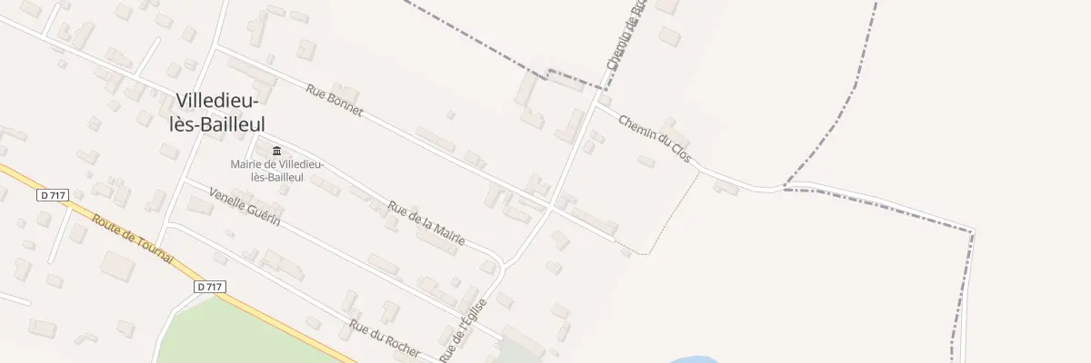 Plan du 7 Rue Bonnet à Villedieu-lès-Bailleul