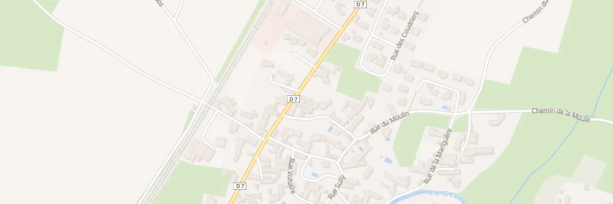 Plan du 30 Av de la Gare à Juillan