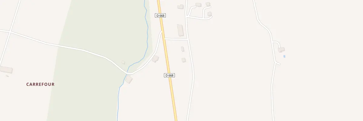 Plan du 1 Le Bourg à Roquebrune
