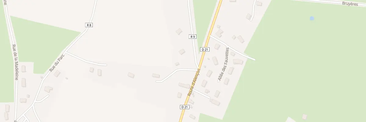 Plan du 19 Rte D Alencon à Gesnes-le-Gandelin
