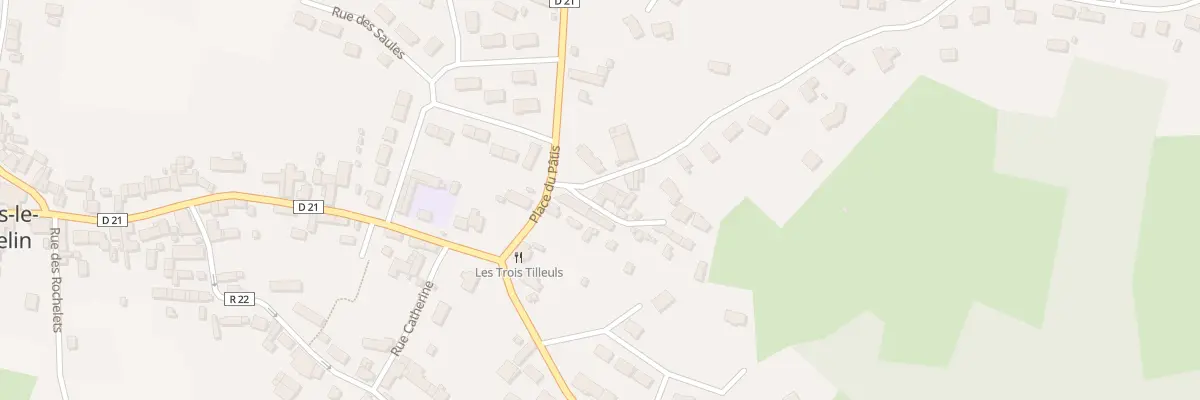 Plan du 2 Rue du Chene Au Sourd à Gesnes-le-Gandelin