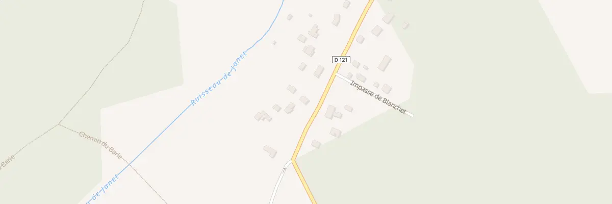 Plan du 14B La Croix de Trote-Nord à Gours