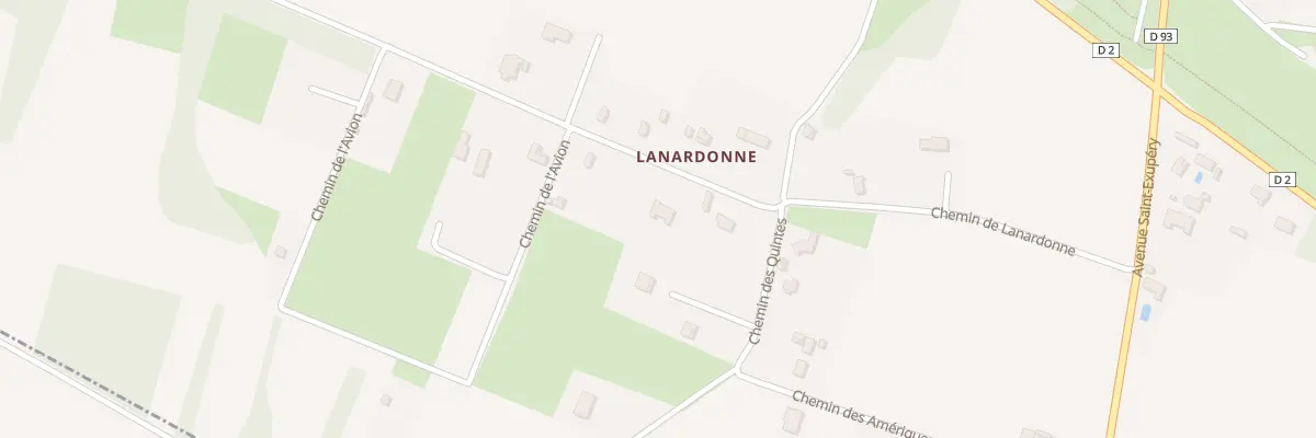 Plan du 5 Che de Lanardonne à Bordères-sur-l’Échez
