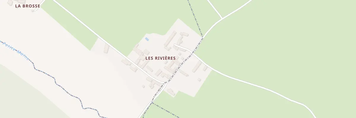 Plan du 11 Les Rivières à Roiffé