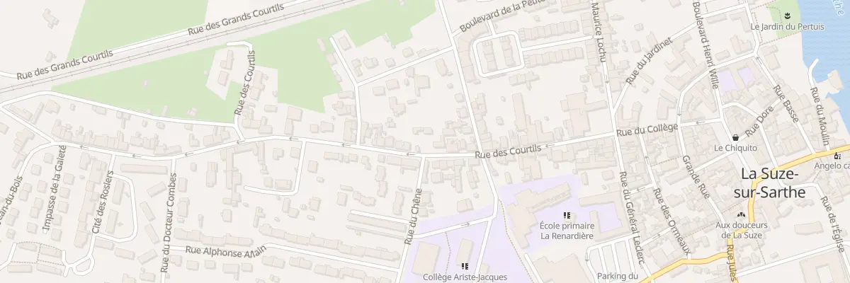 Plan du 48 Rue des Courtils à La Suze-sur-Sarthe