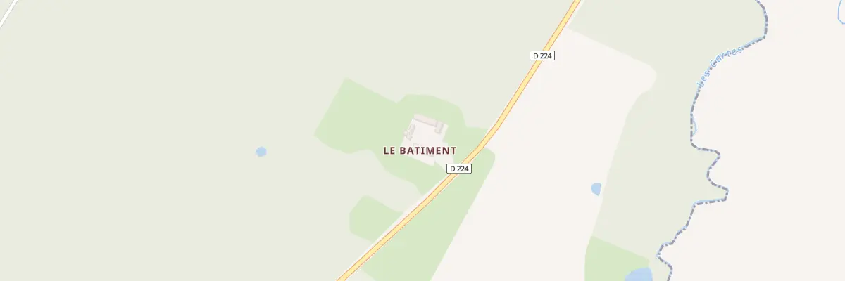 Plan du 5256 Le Batiment à Thorée-les-Pins