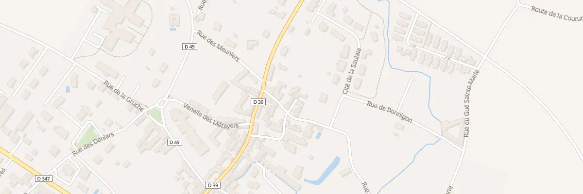 Plan du 9 Rue des Moustiers aux Trois-Moutiers
