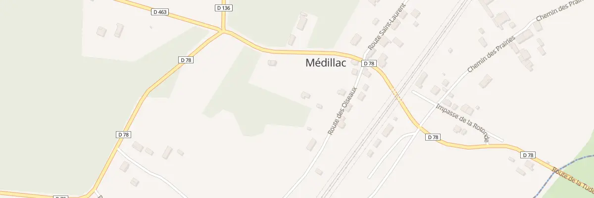 Plan du 8 Rte des Oiseaux à Médillac