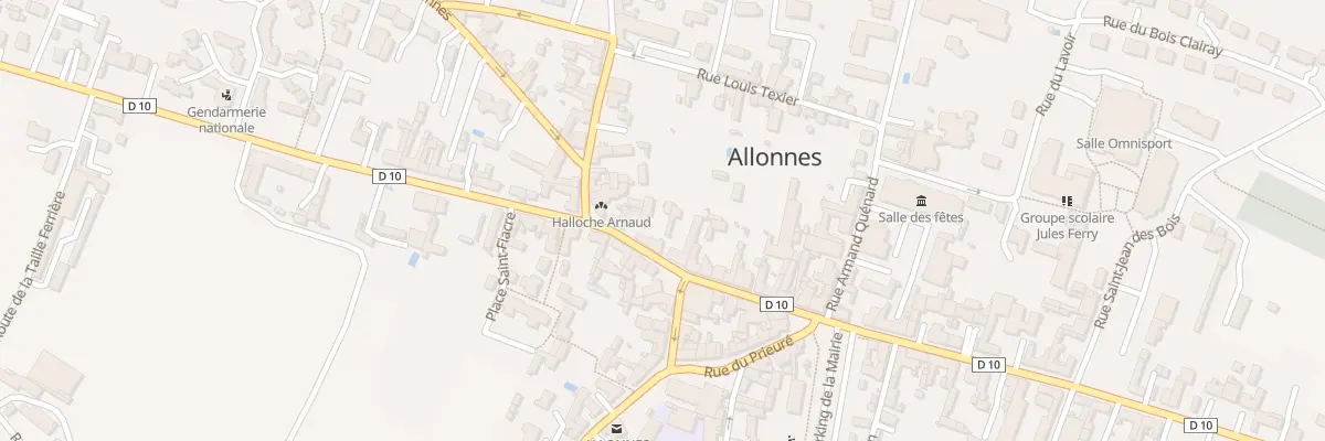Plan du 168 Rue Albert Pottier à Allonnes