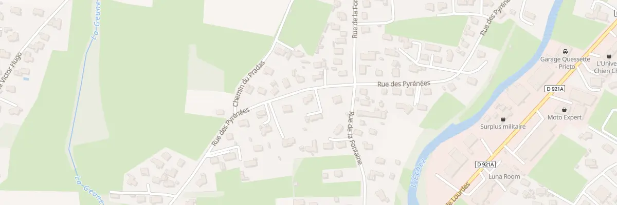 Plan du 51 Rue des Pyrénées à Juillan
