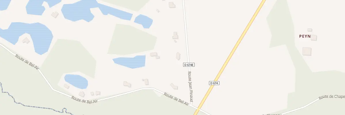 Plan du 12 Rte Jean Pinaud à Parcoul-Chenaud