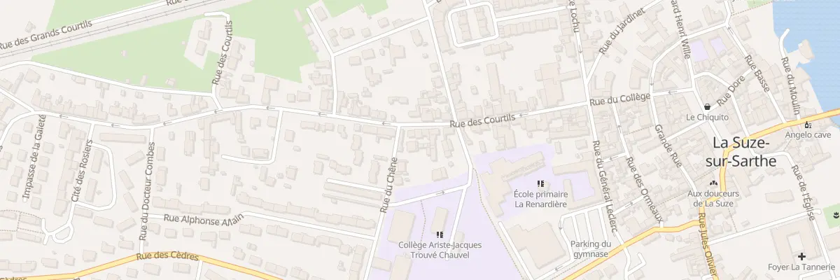 Plan du 31 Rue des Courtils à La Suze-sur-Sarthe