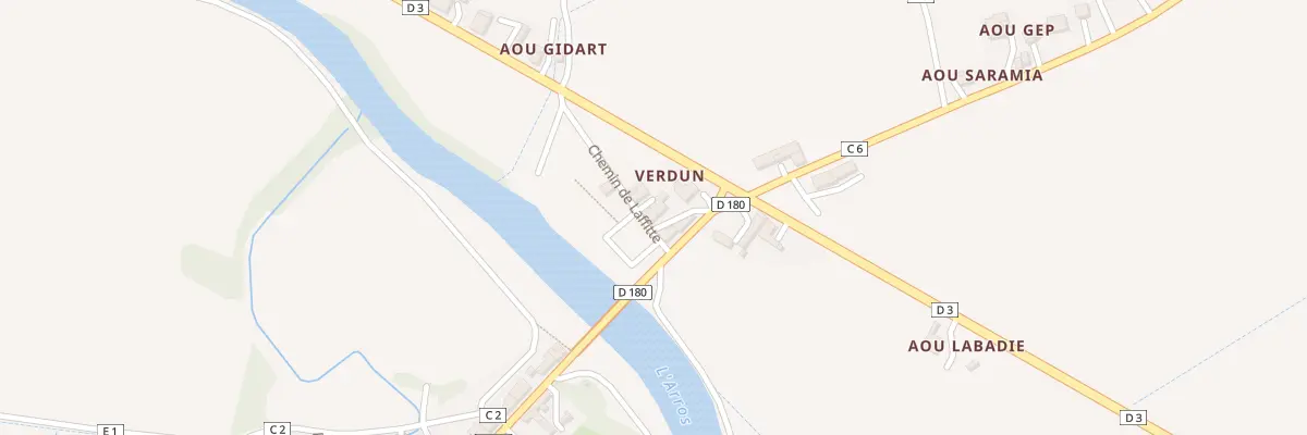 Plan du 5046 A Verdun à Tasque