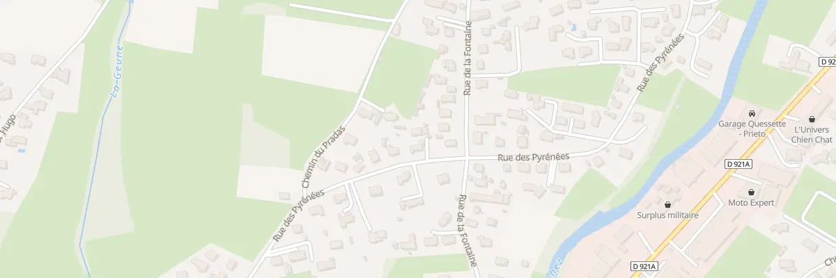 Plan du 30A Rue des Pyrénées à Juillan