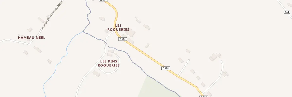 Plan du 5113 Les Roqueries à Danestal