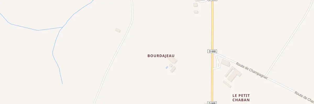 Plan du 5028 Bourdajeau à Roquebrune