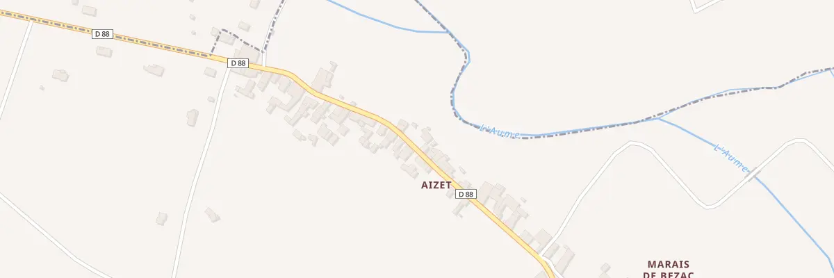 Plan du 5267 Aizet à Marcillac-Lanville
