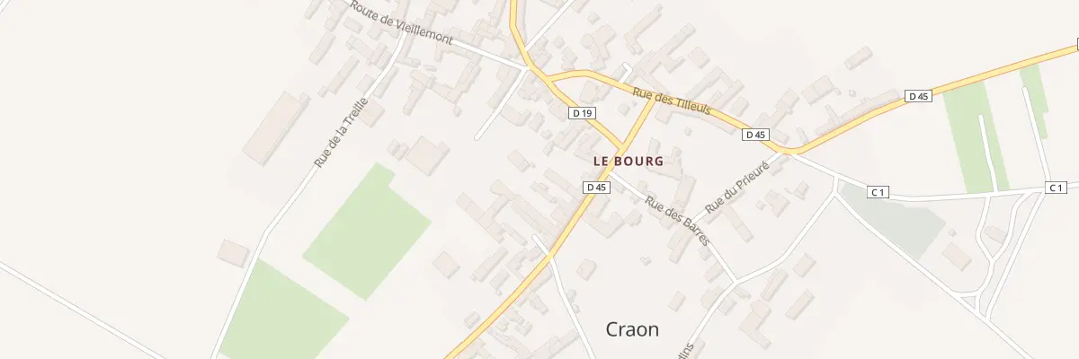 Plan du 6 Rue des Porches à Craon