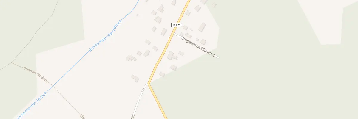 Plan du 58B Pont de Meillac-Est à Gours