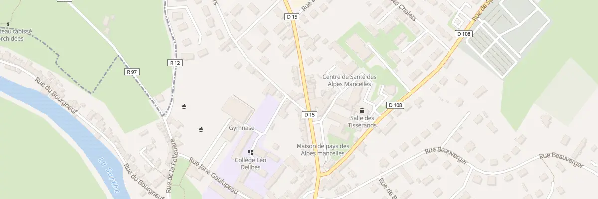 Plan du 27 Rue de L Abbe Lelievre à Fresnay-sur-Sarthe