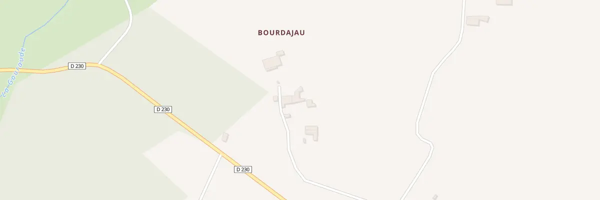 Plan du 3 Bourdajau à Rimons