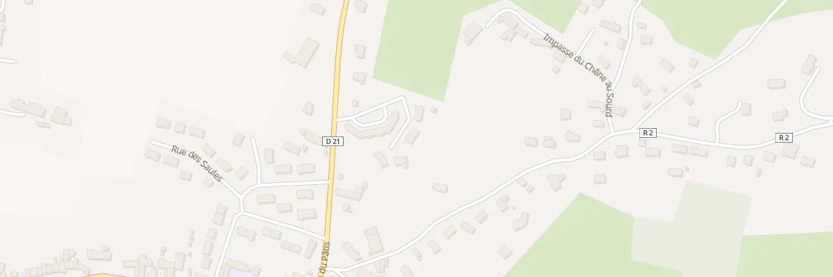 Plan du 3 Imp des Acacias à Gesnes-le-Gandelin