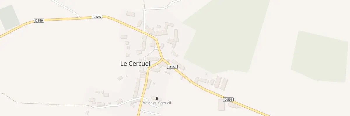 Plan du 14 Le Bourg au Cercueil