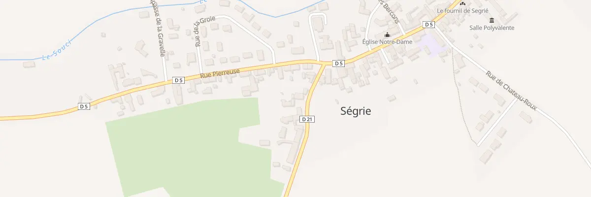 Plan du 5 Rue du Cormier à Ségrie