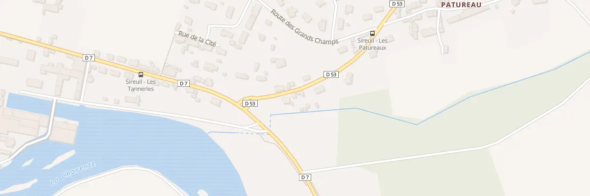 Plan du 4 Rte de la Pierre à Sireuil