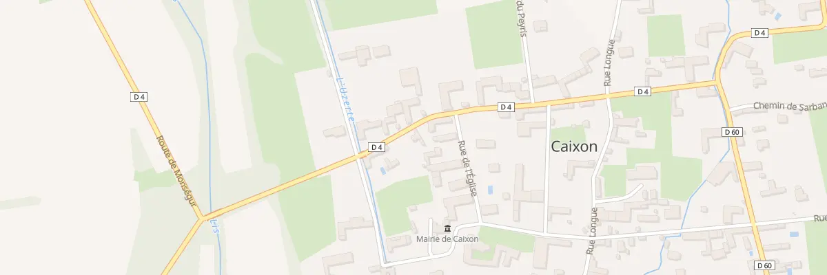 Plan du 13 Rue du Pont du Lys à Caixon