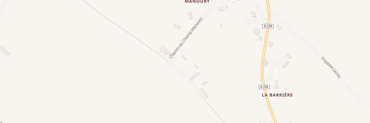 Plan du 5025 La Barriere à Cresseveuille