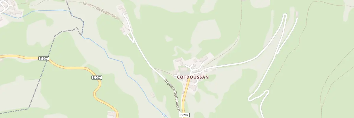 Plan du 3 Imp de l’Eglise à Ourdis-Cotdoussan