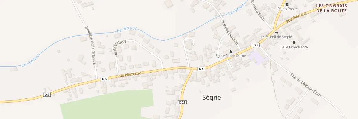 Plan du 29 Rue Pierreuse à Ségrie