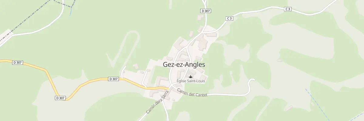 Plan du 3 Rue der’Escòla à Gez-ez-Angles