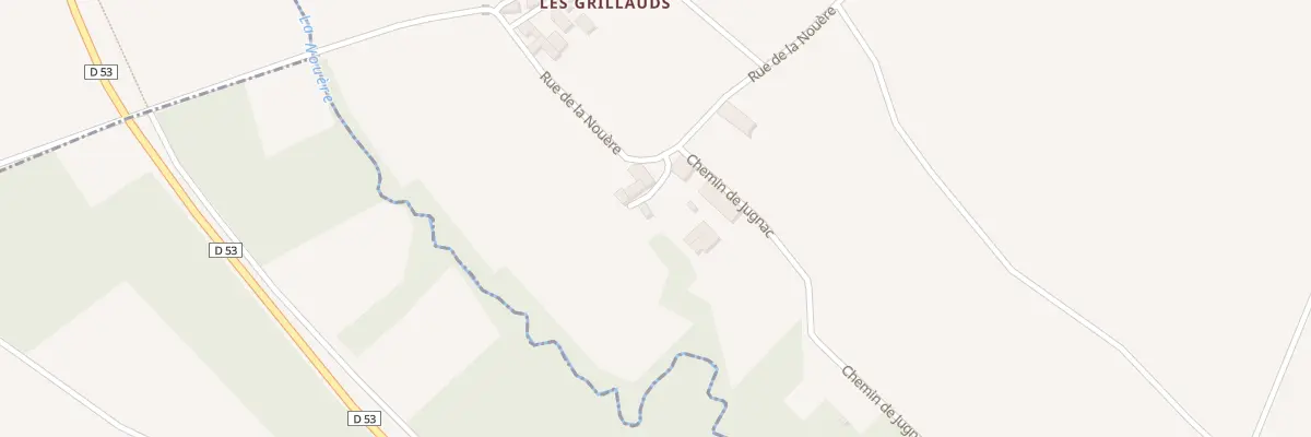 Plan du 5404 Rue du Moulin à Saint-Genis-d’Hiersac