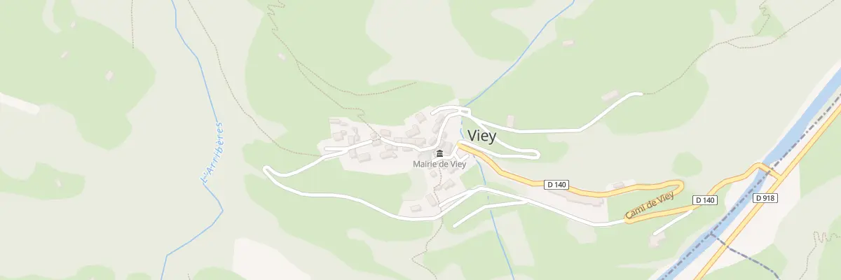 Plan du 4 Cami Dera Lanno à Viey
